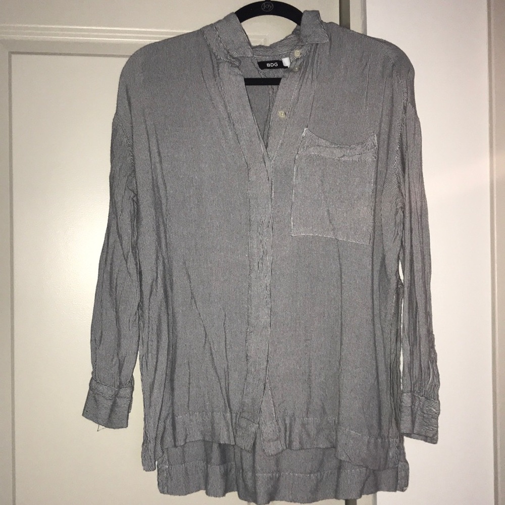 urban outfitters striped shirt